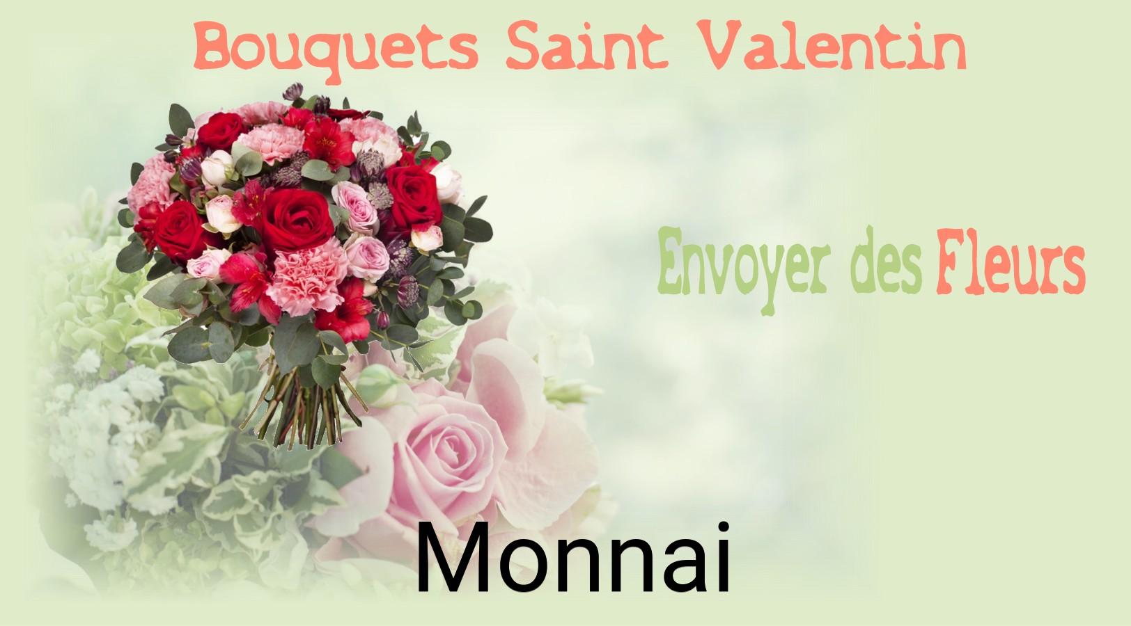 Roses de Saint-Valentin livrées à Monnai